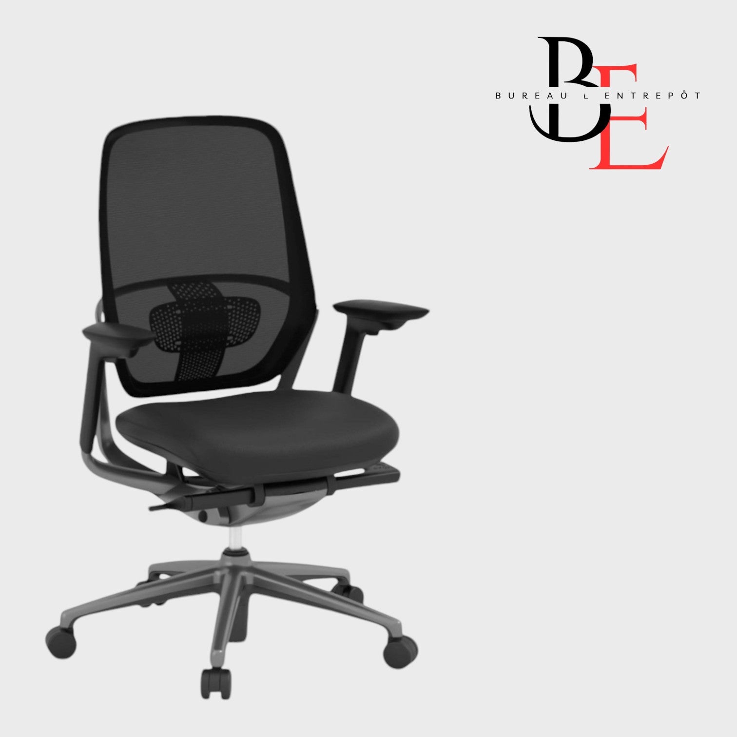 Chaise Direction - BL3701ABLK | Bureau L'Entrepôt 