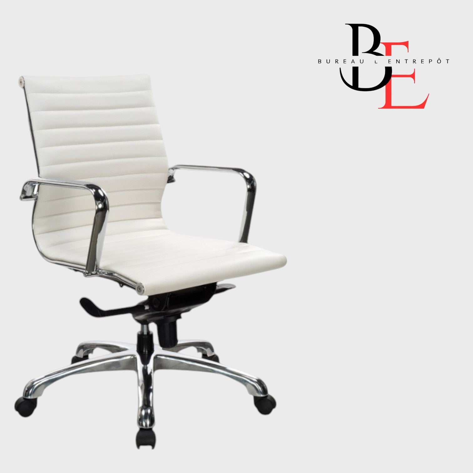 Chaise Dossier Mi-Haut - BL10821 | Bureau L'Entrepôt