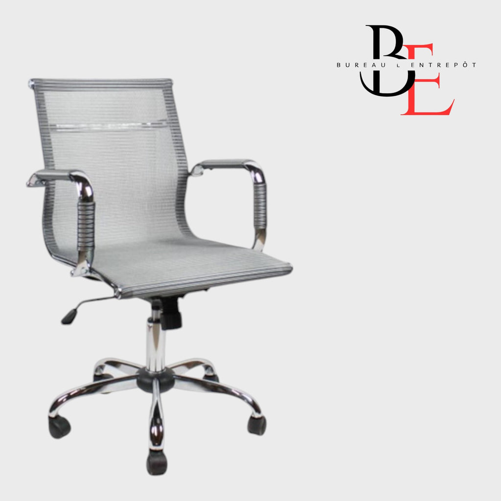 Chaise Dossier Mi- Haut - BL11000MB | Bureau L'Entrepôt