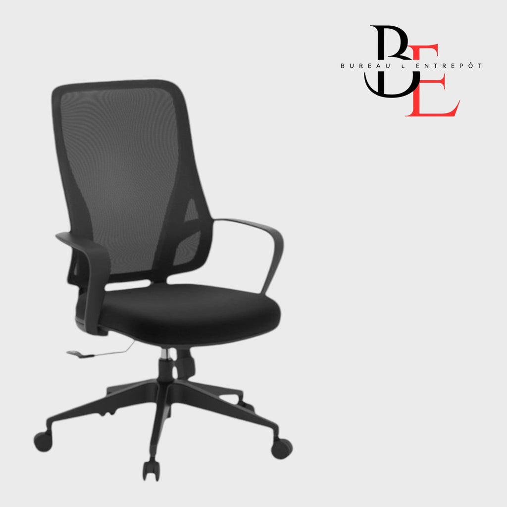 Chaise Dossier Mi-Haut - BL213226 | Bureau L'Entrepôt