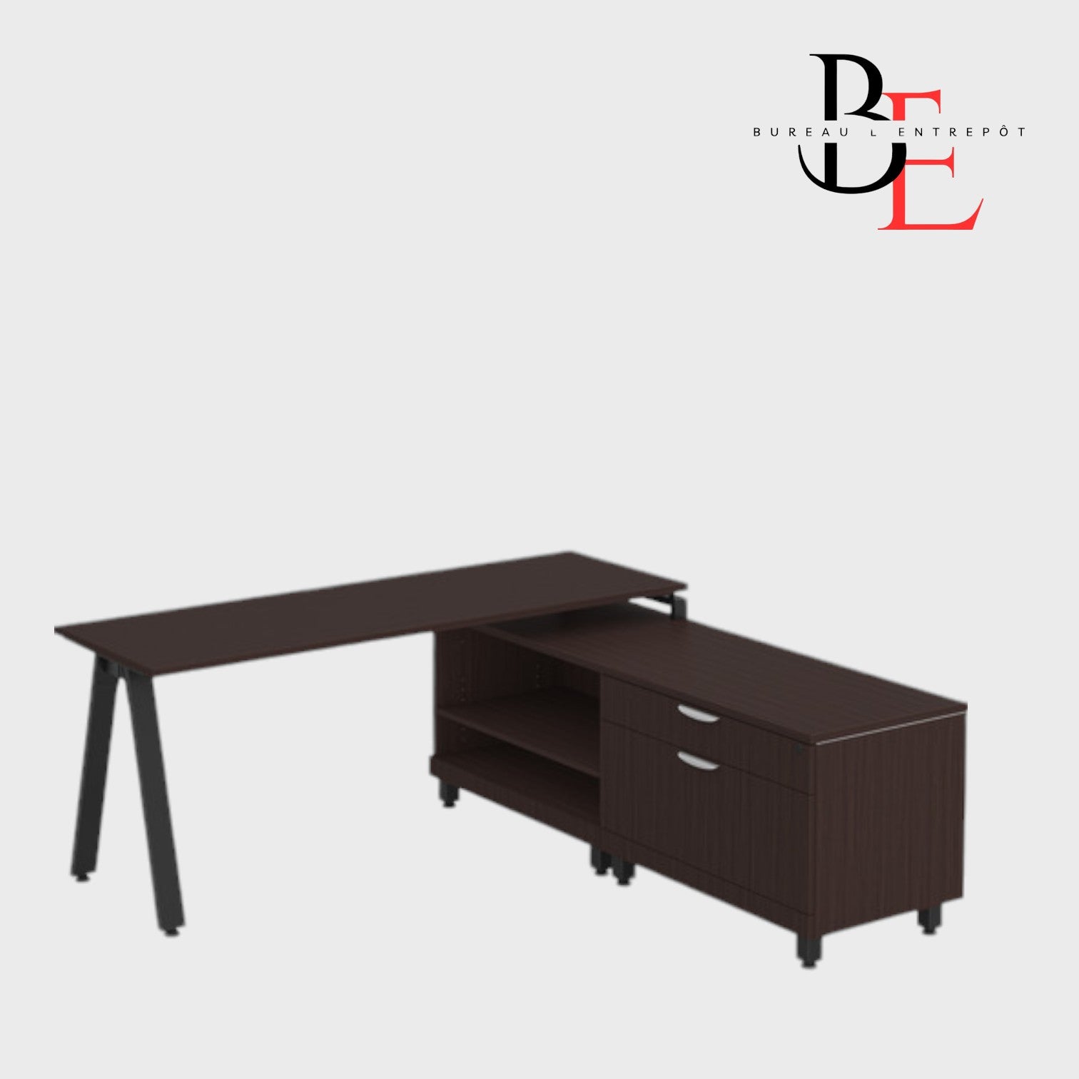 Bureau - BLSIGLD1011N-MÉTAL | Bureau L'Entrepôt
