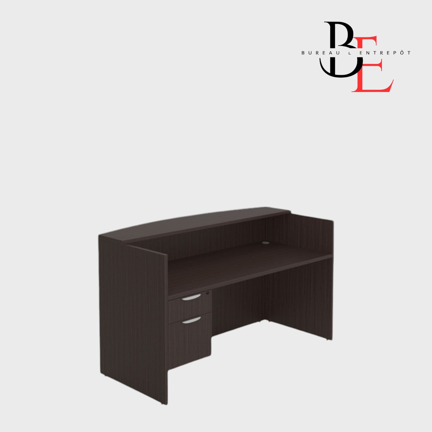 Bureau Accueil -Simple Mélamine UF | Bureau L'Entrepôt