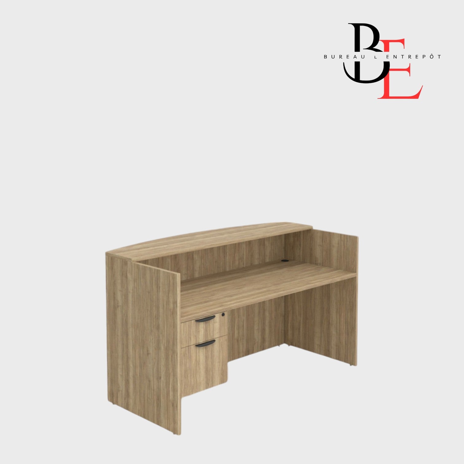 Bureau Accueil -Simple Mélamine UF | Bureau L'Entrepôt