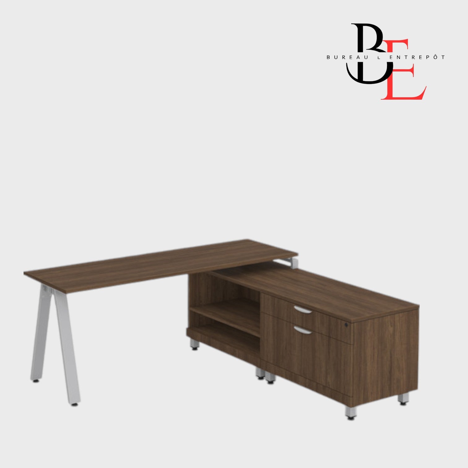 Bureau - BLSIGLD1011N-MÉTAL  | Bureau L'Entrepôt