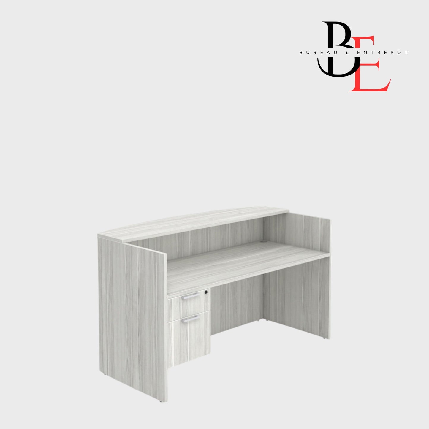 Bureau Accueil -Simple Mélamine UF | Bureau L'Entrepôt