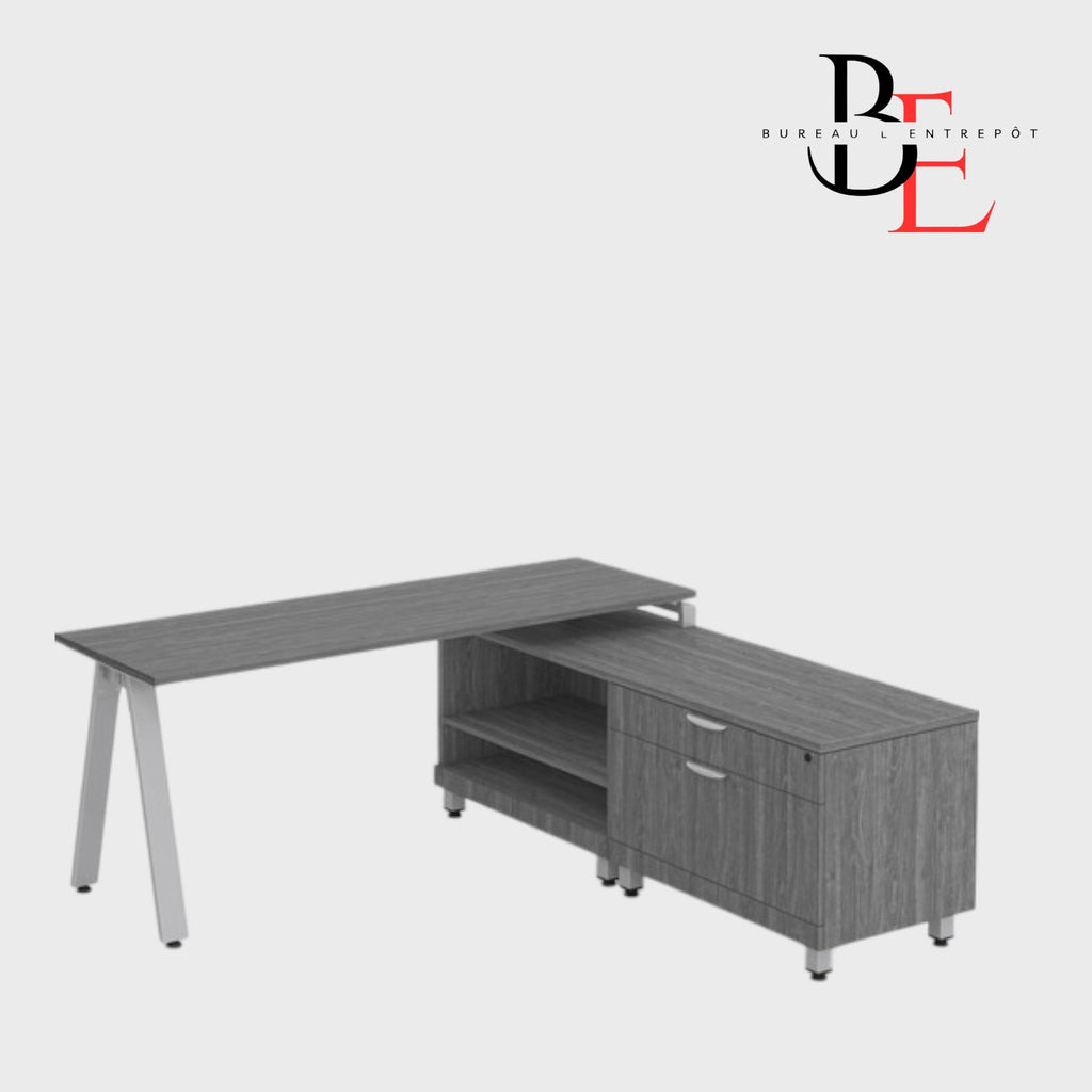 Bureau - BLSIGLD1011N-MÉTAL | Bureau L'Entrepôt