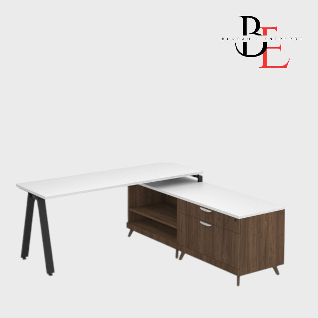 Bureau - BLSIGLD1011N-MÉTAL | Bureau L'Entrepôt