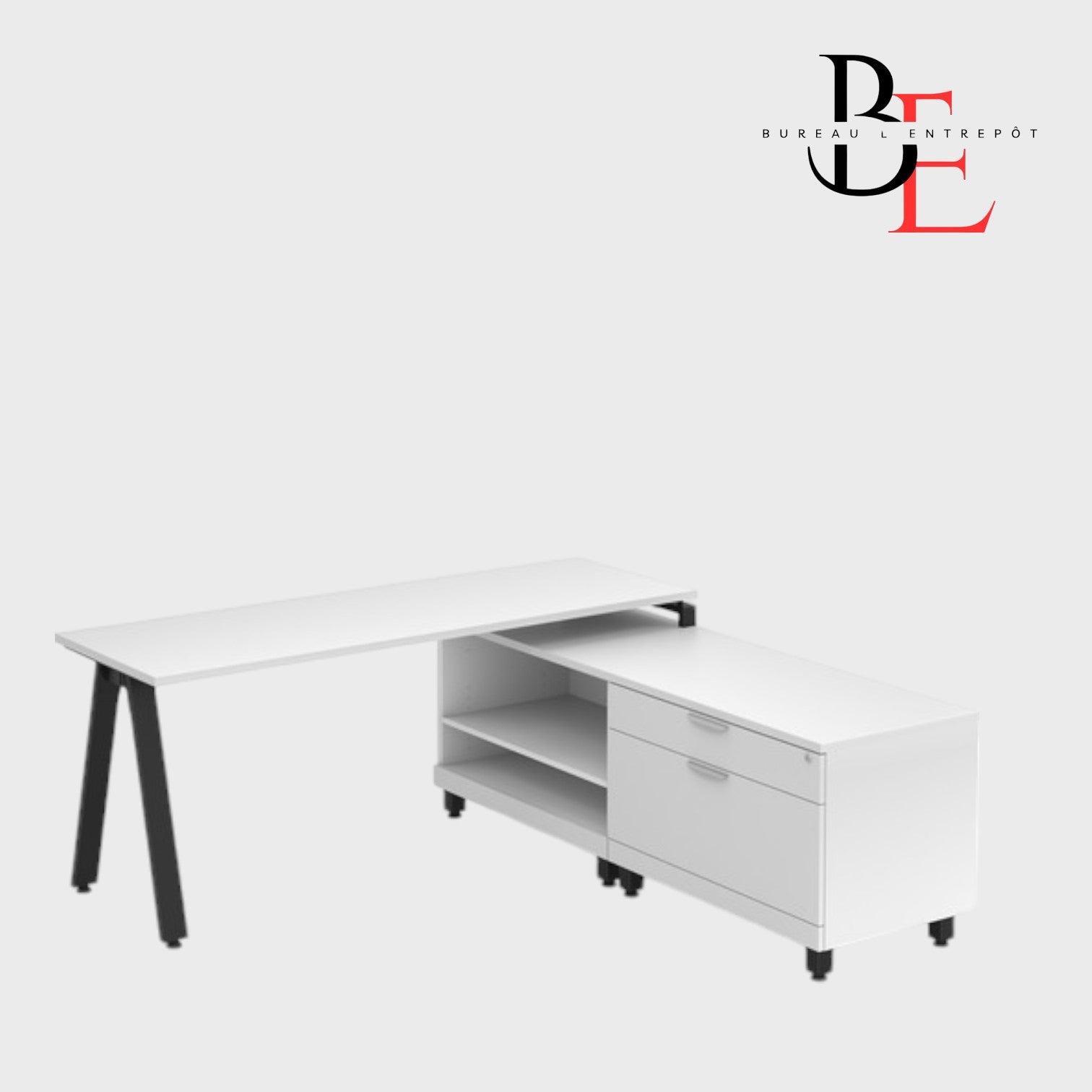 Bureau - BLSIGLD1011N-MÉTAL | Bureau L'Entrepôt