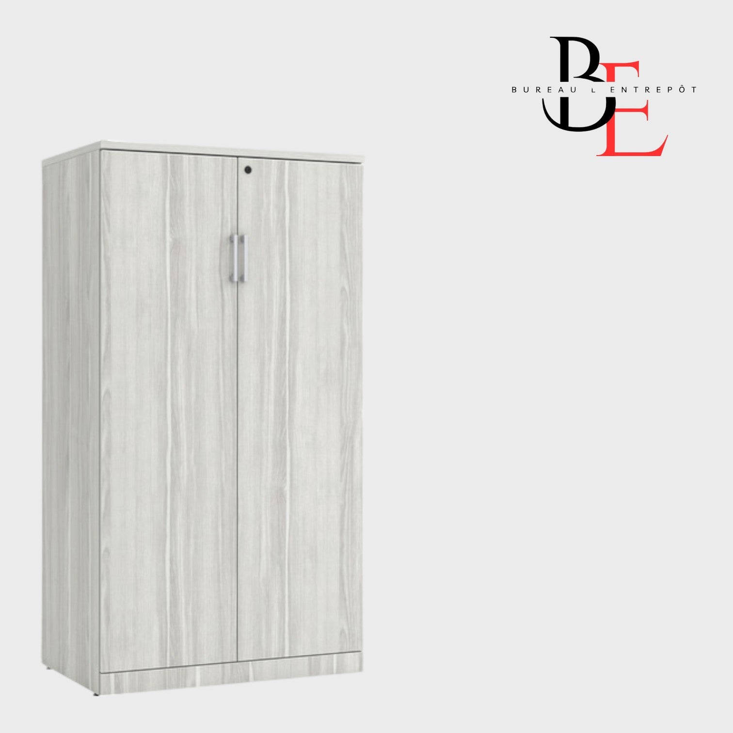Armoire Haute Double Porte Verrouillable | Bureau L'Entrepôt