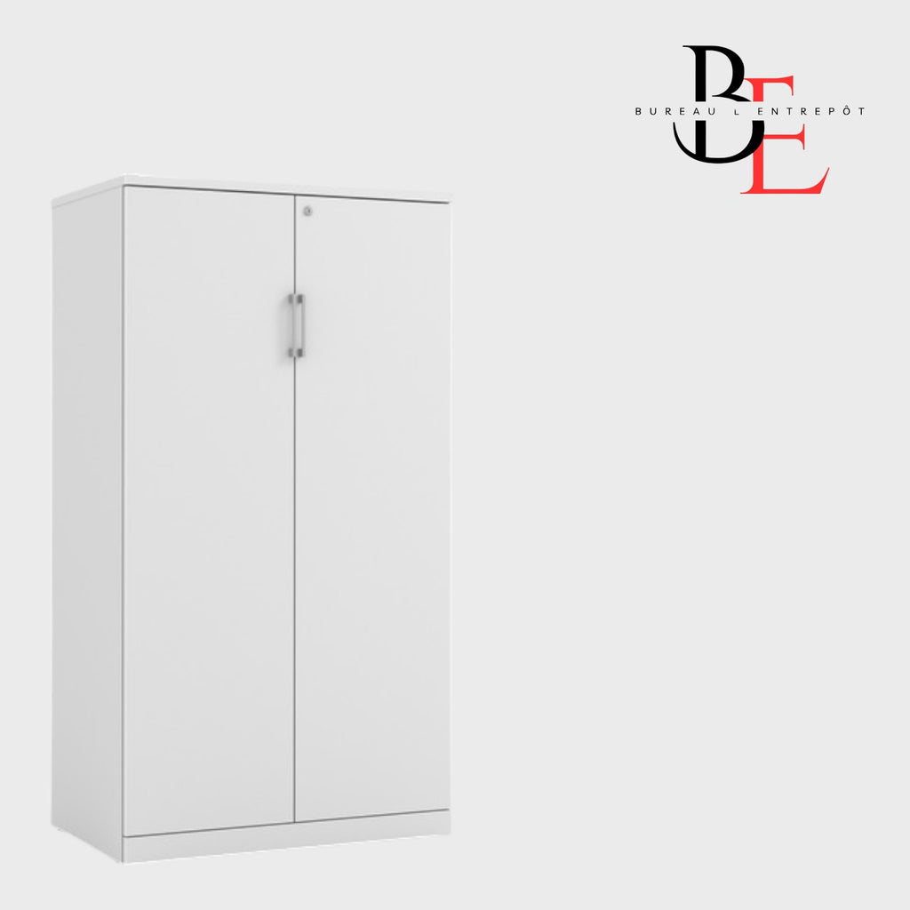 Armoire Haute Double Porte Verrouillable | Bureau L'Entrepôt