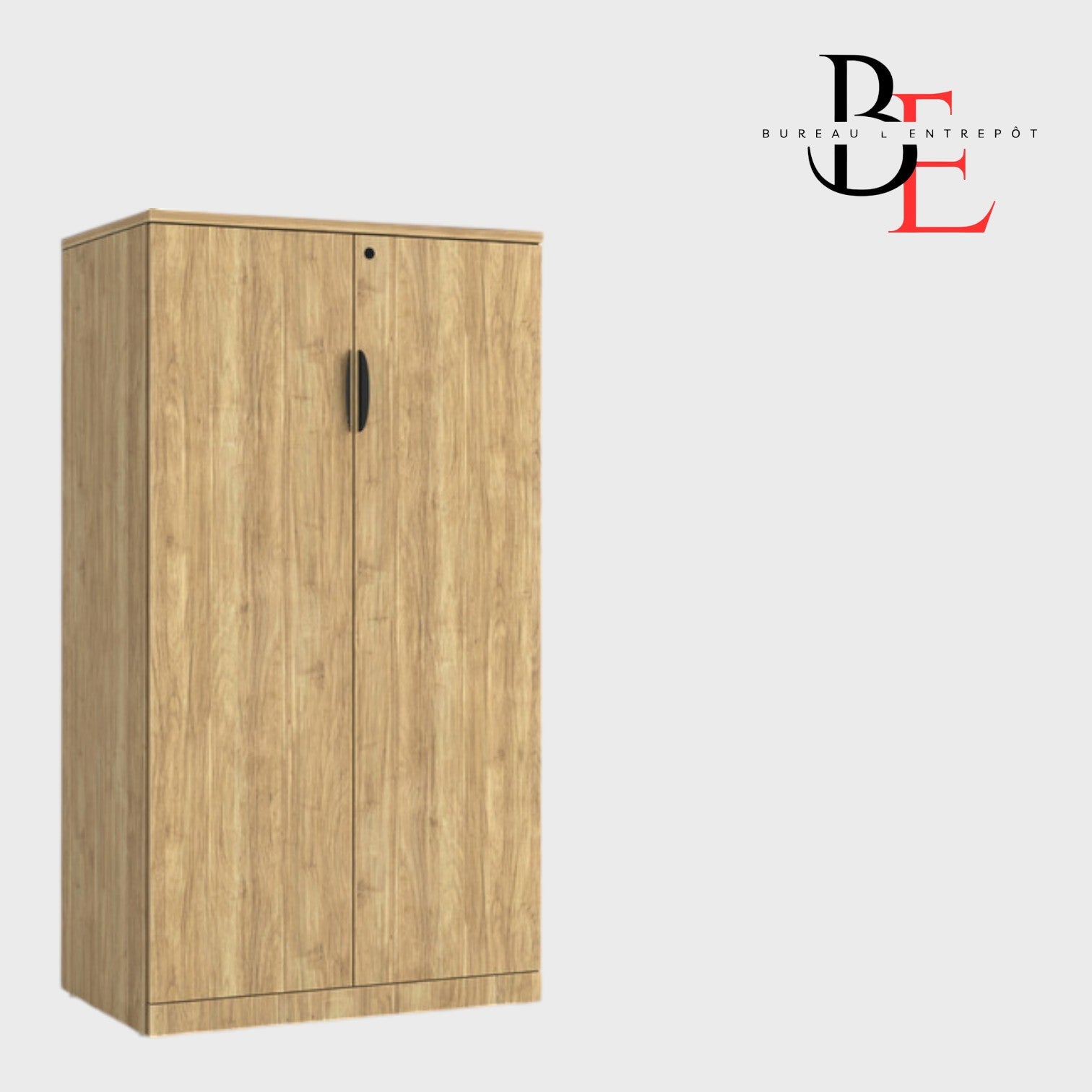 Armoire Haute Double Porte Verrouillable | Bureau L'Entrepôt