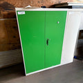 Armoire de Rangement en Métal Vert  | Bureau L'entrepôt