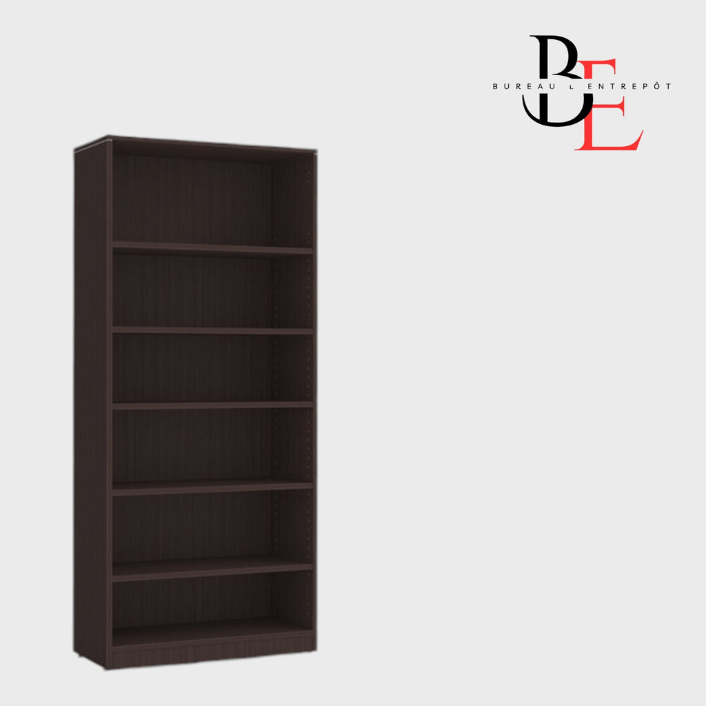 Bibliothèque Haute – Étagères 1" | Bureau L'Entrepôt