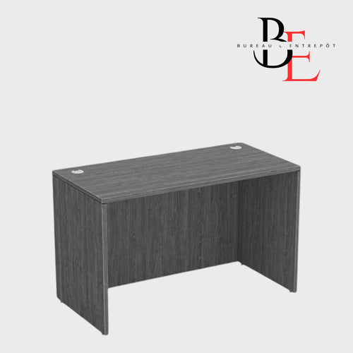 Bureau Simple – Panneau Complet, Sans Caisson | Bureau L'Entrepôt 