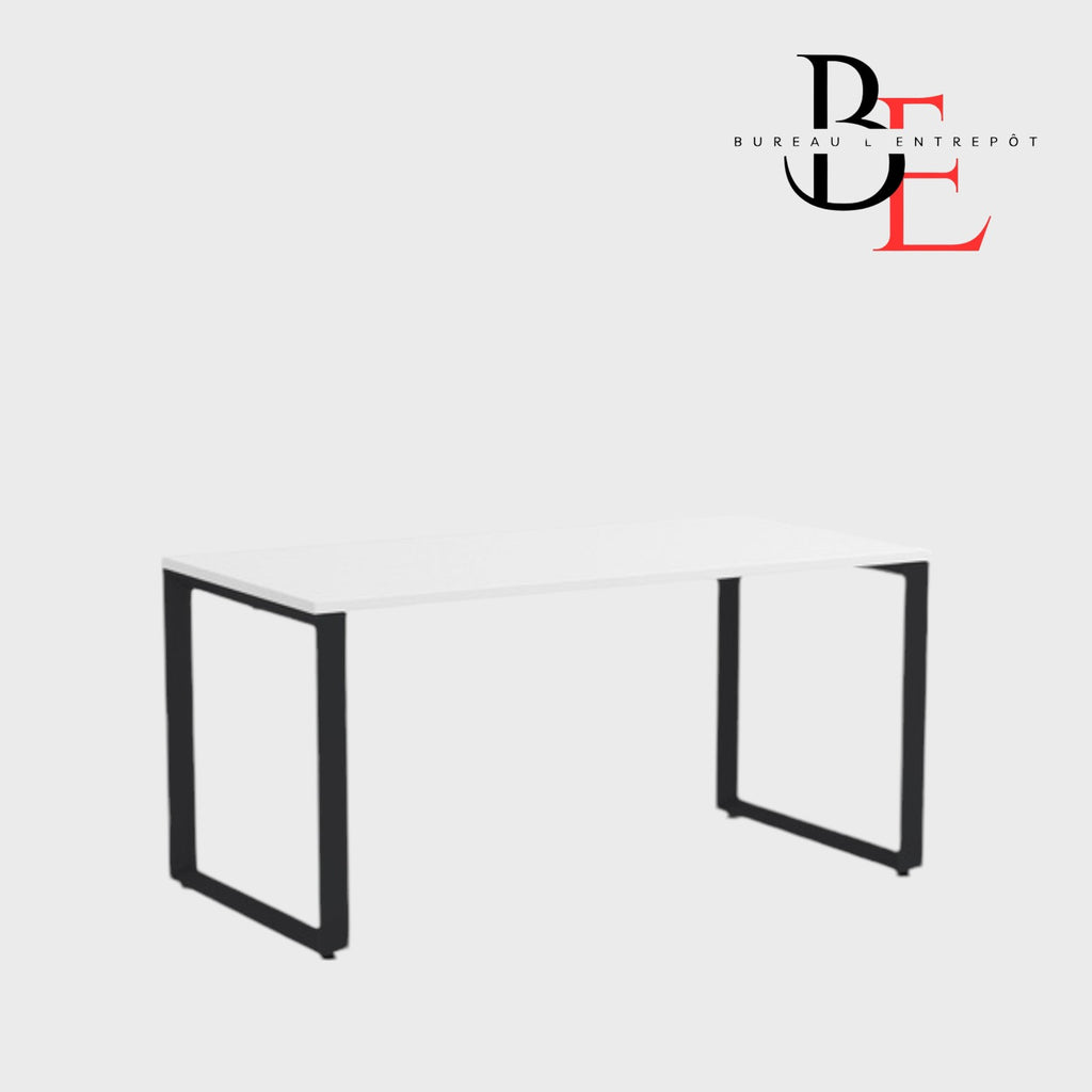 Bureau Simple sur Cadre Métallique | Bureau L'Entrepôt 