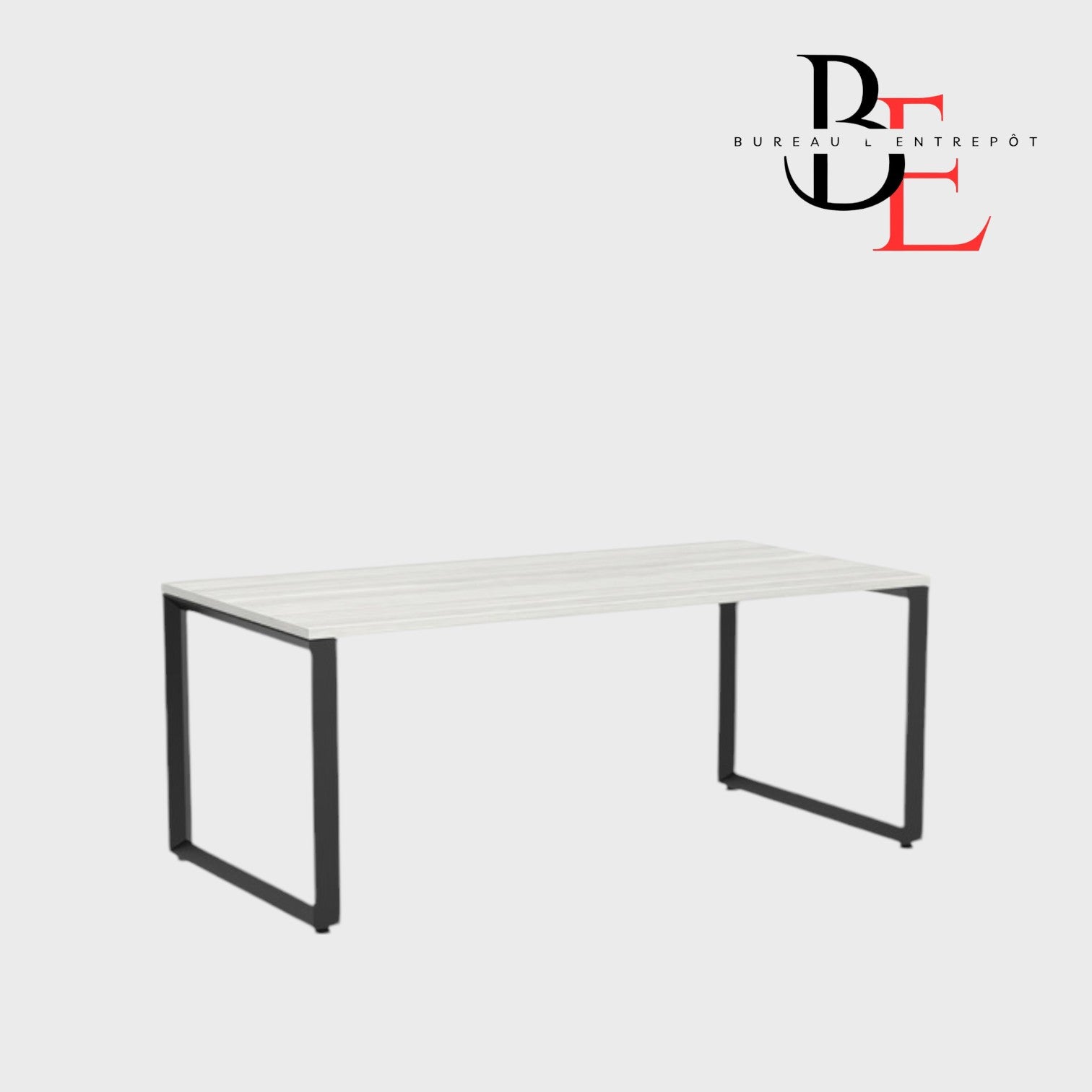 Bureau Simple sur Cadre Métallique | Bureau L'Entrepôt 