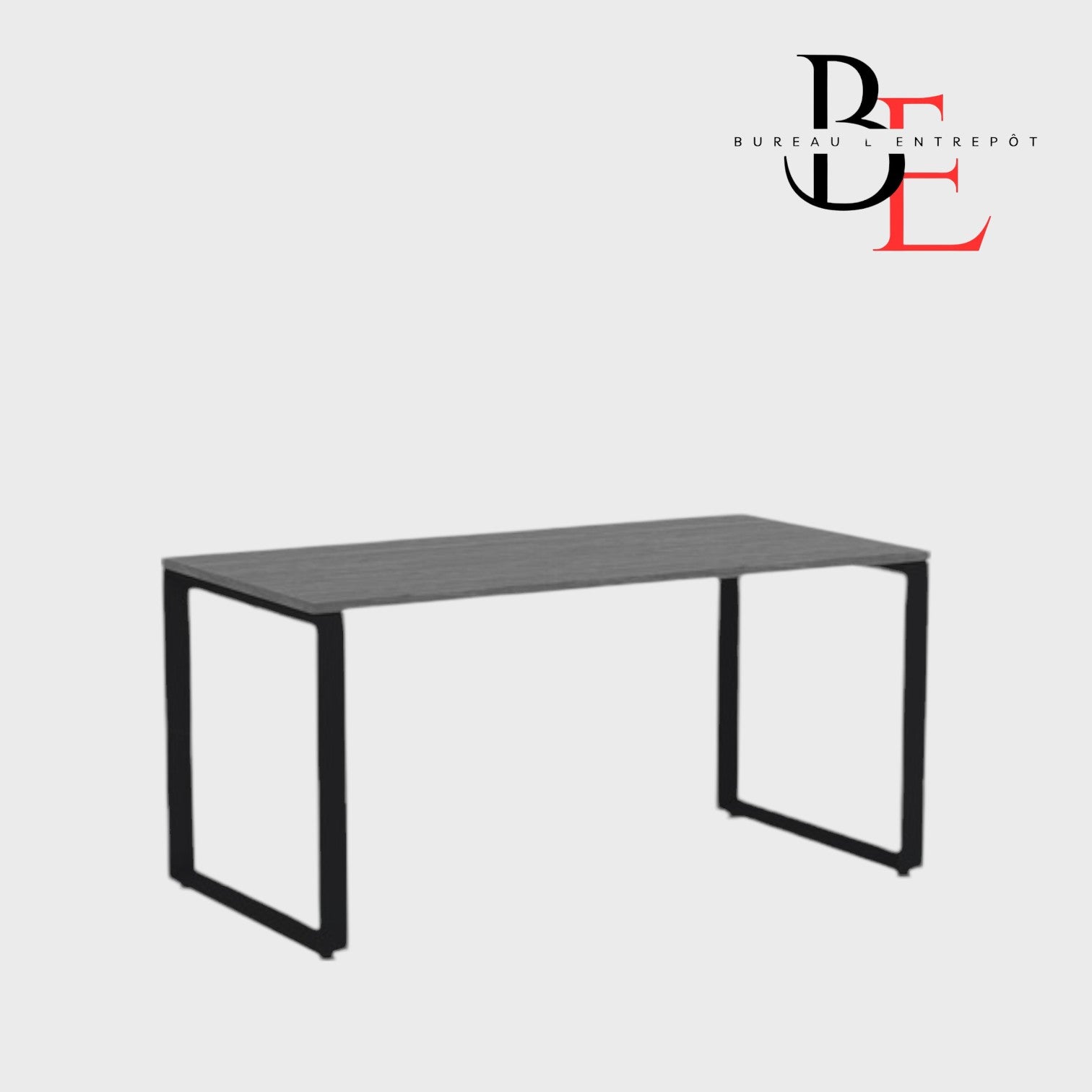 Bureau Simple sur Cadre Métallique | Bureau L'Entrepôt 