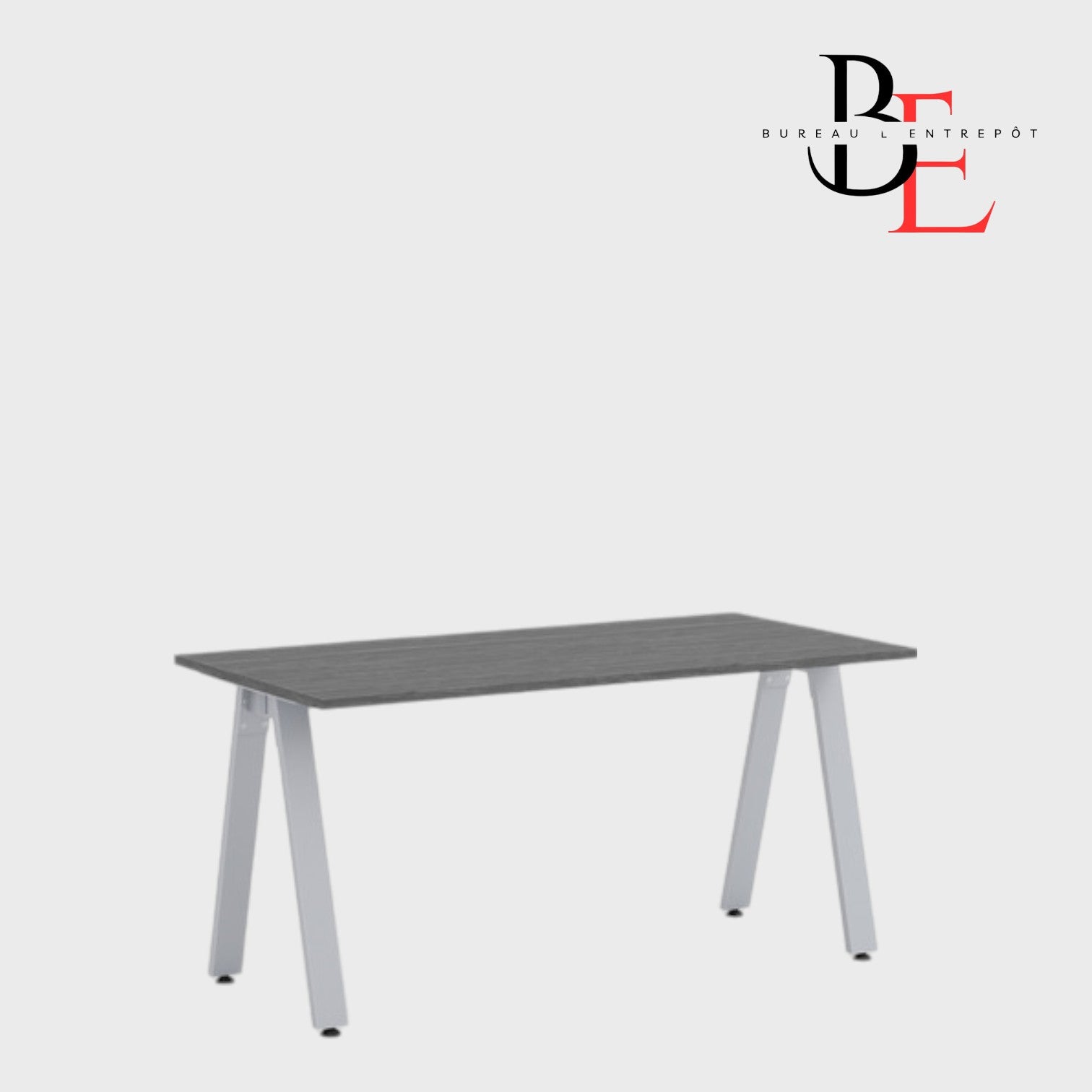 Bureau Simple sur Pieds Métal | Bureau L'Entrepôt