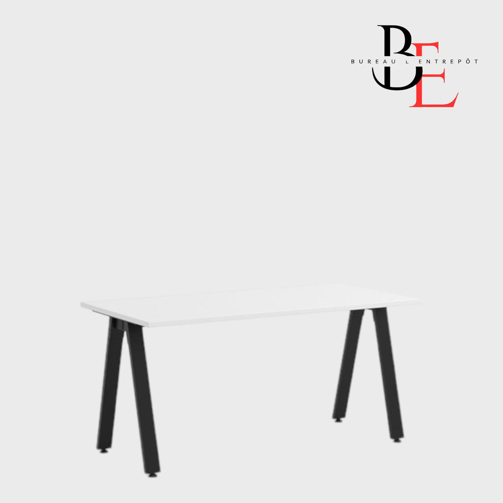 Bureau Simple sur Pieds Métal | Bureau L'Entrepôt