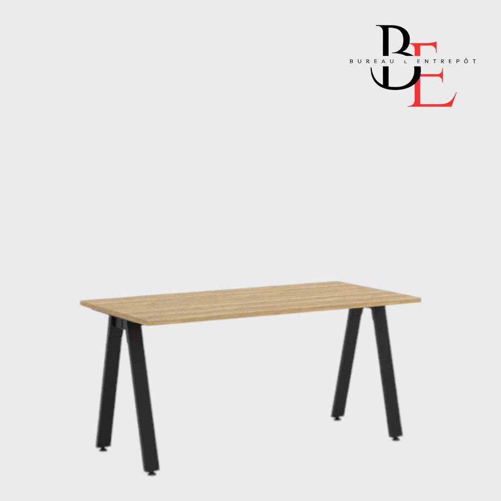 Bureau Simple sur Pieds Métal | Bureau L'Entrepôt