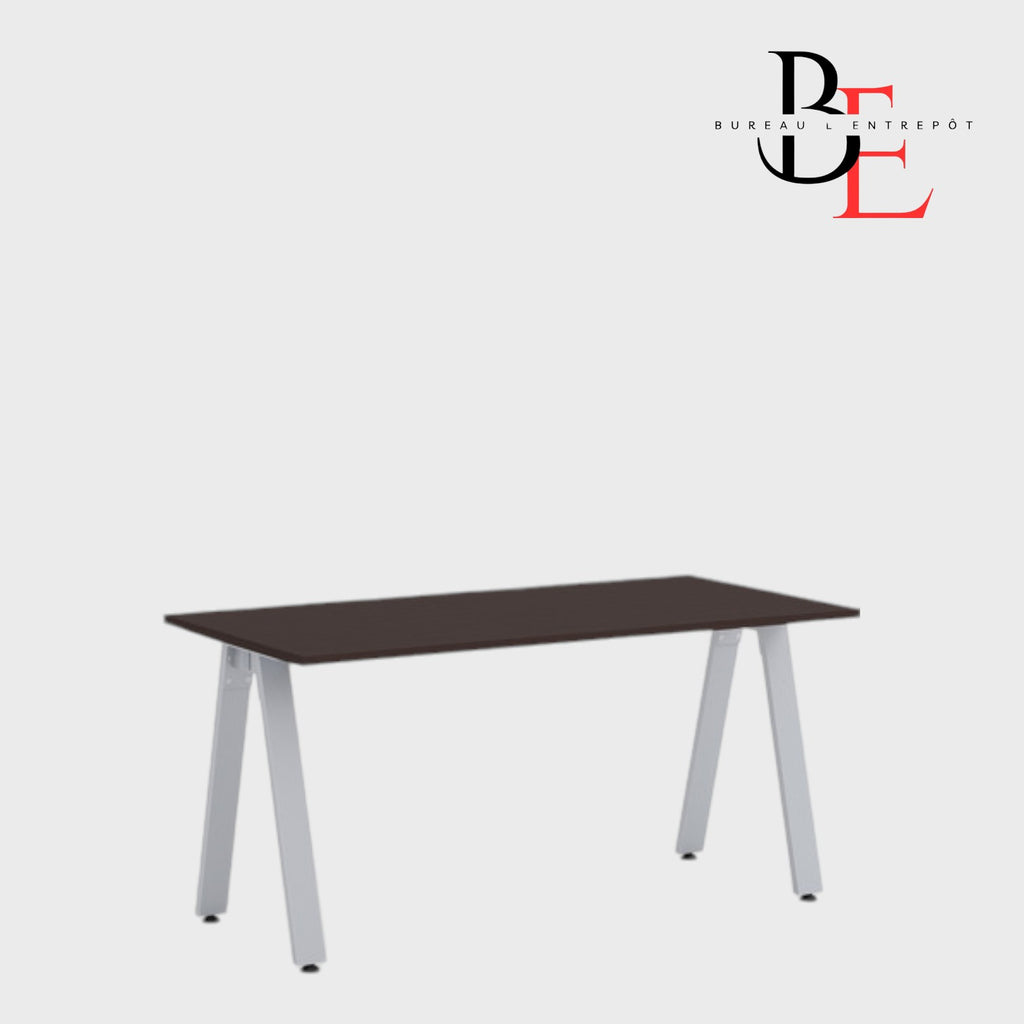 Bureau Simple sur Pieds Métal | Bureau L'Entrepôt