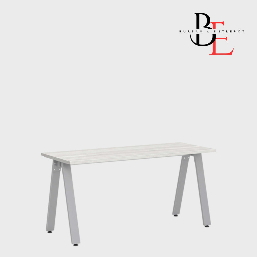Bureau Simple sur Pieds Métal | Bureau L'Entrepôt