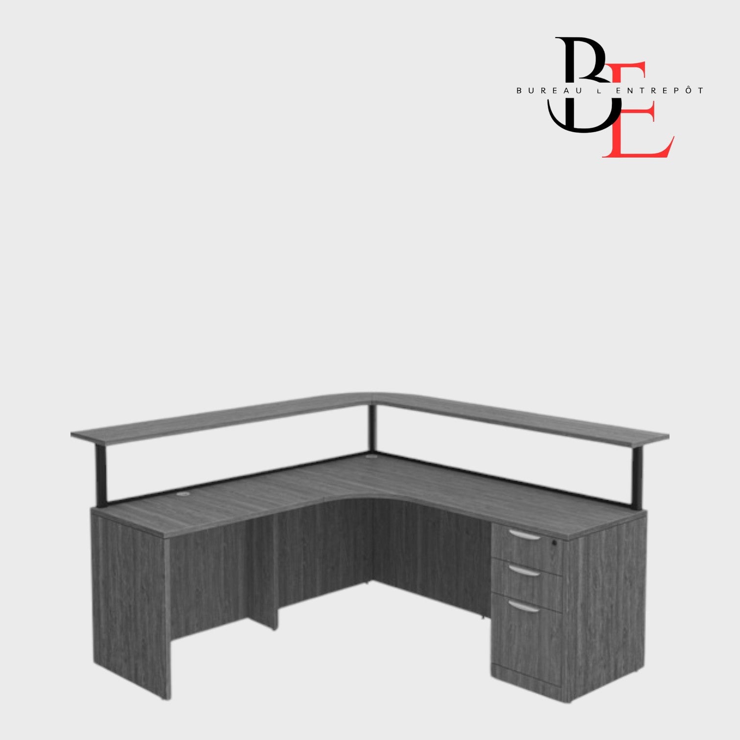 Bureau d'Accueil Modulaire en L  | Bureau L'Entrepôt