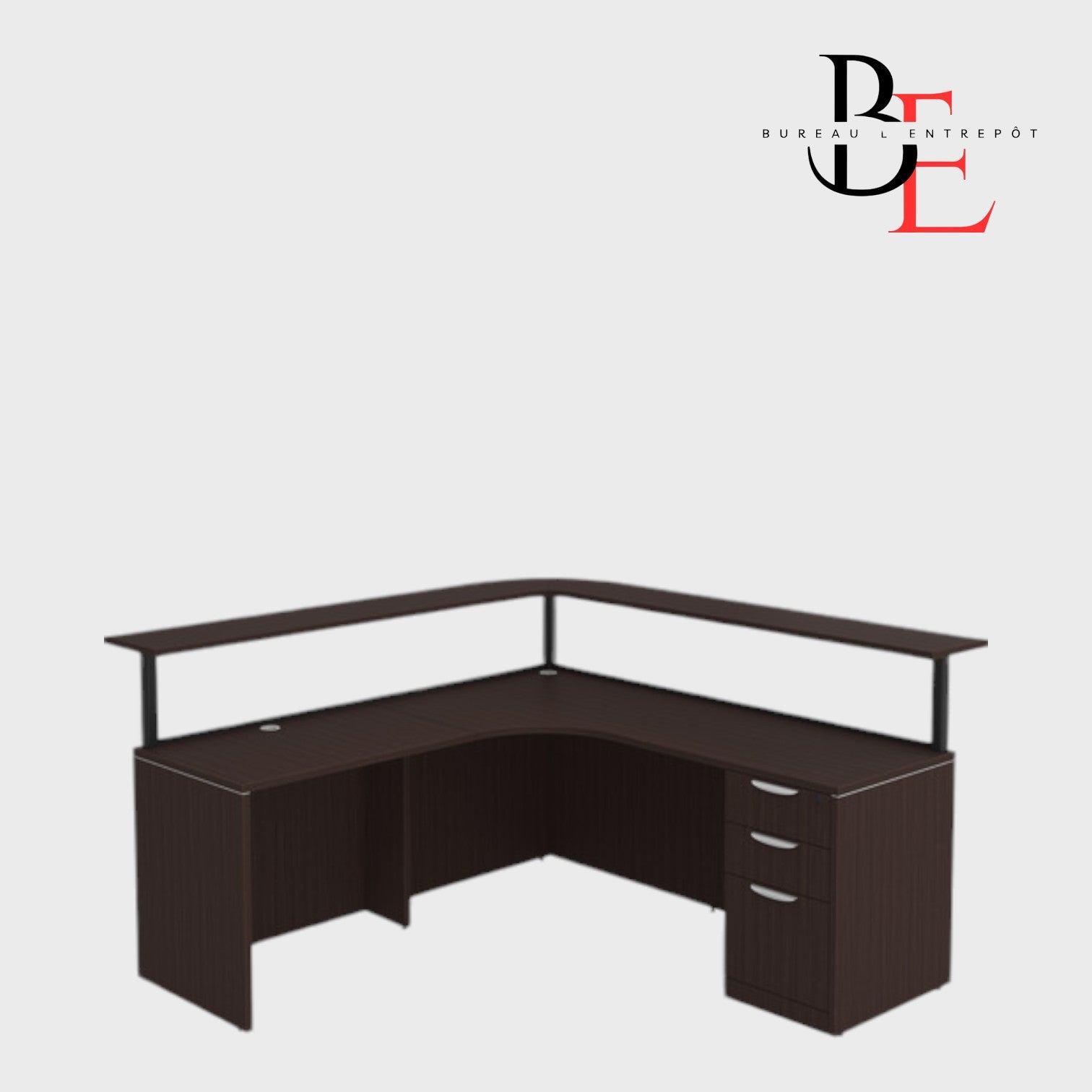Bureau d'Accueil Modulaire en L  | Bureau L'Entrepôt