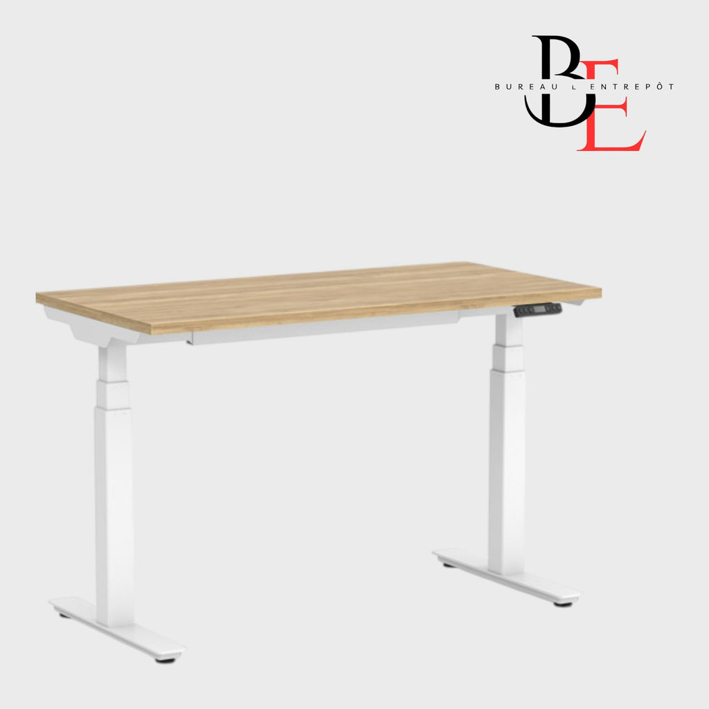Bureau Électrique Simple – Ajustable en Hauteur | Bureau L'entrepôt 