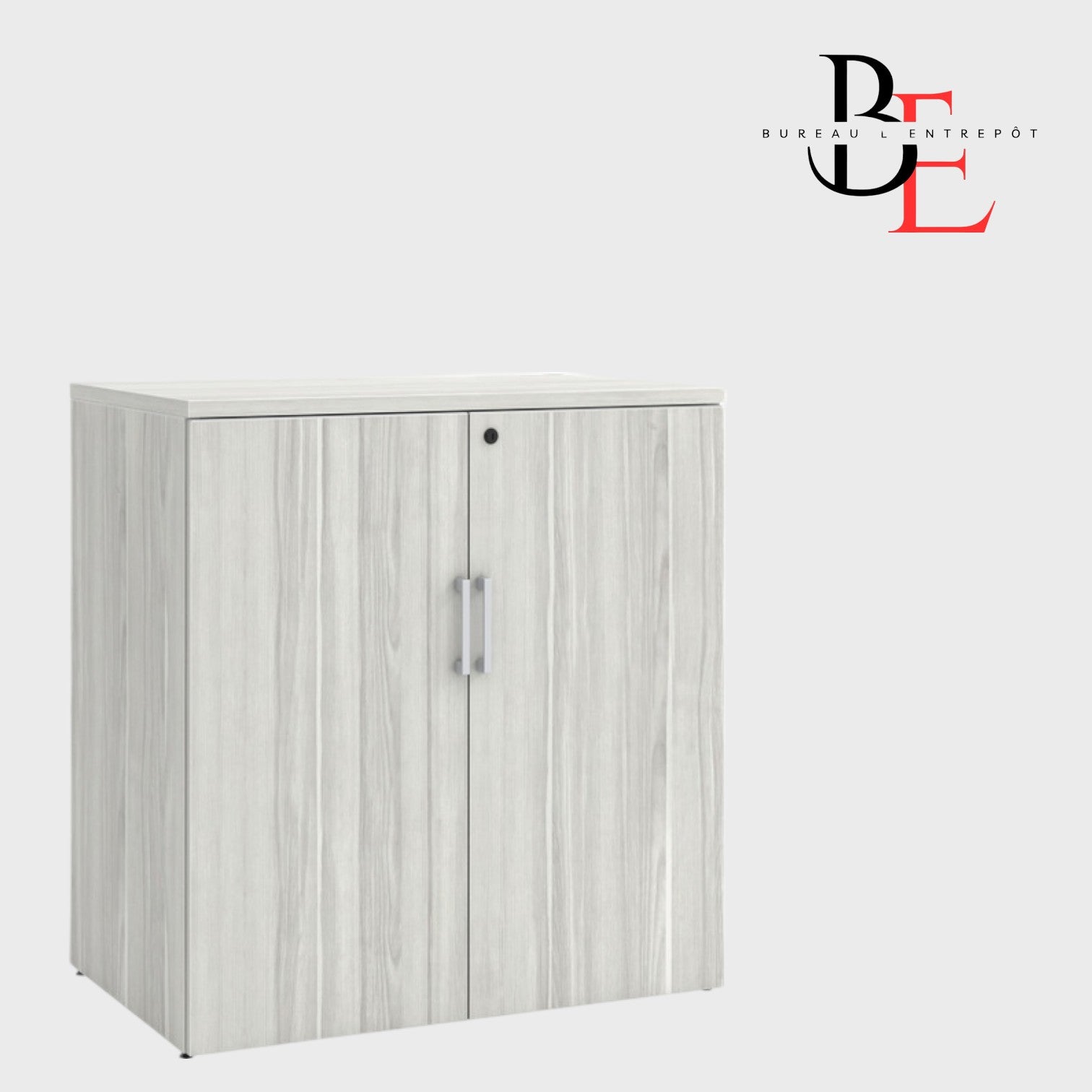 Cabinet Bas Double Porte Verrouillable | Bureau L'Entrepôt