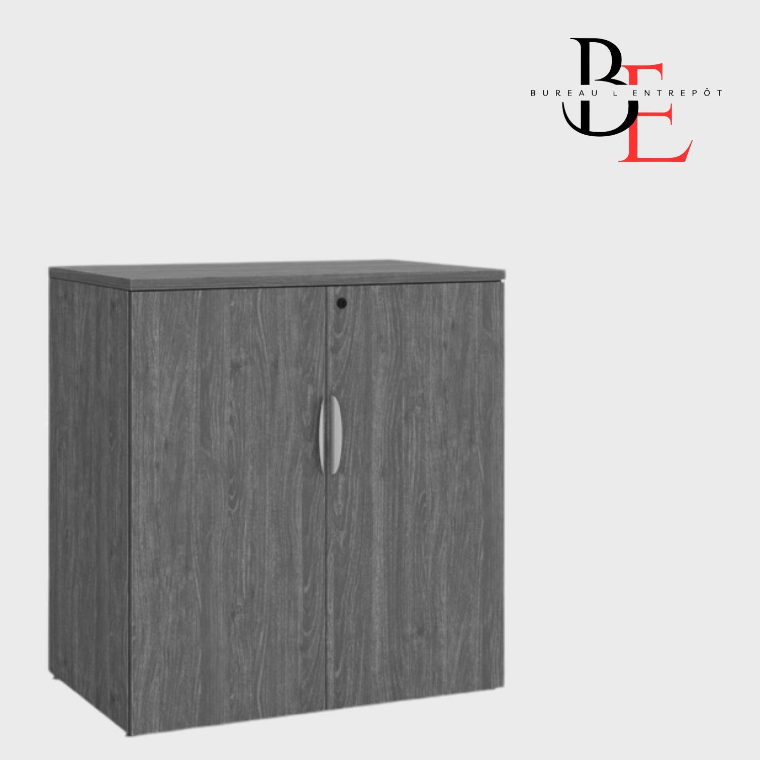 Cabinet Bas Double Porte Verrouillable | Bureau L'Entrepôt