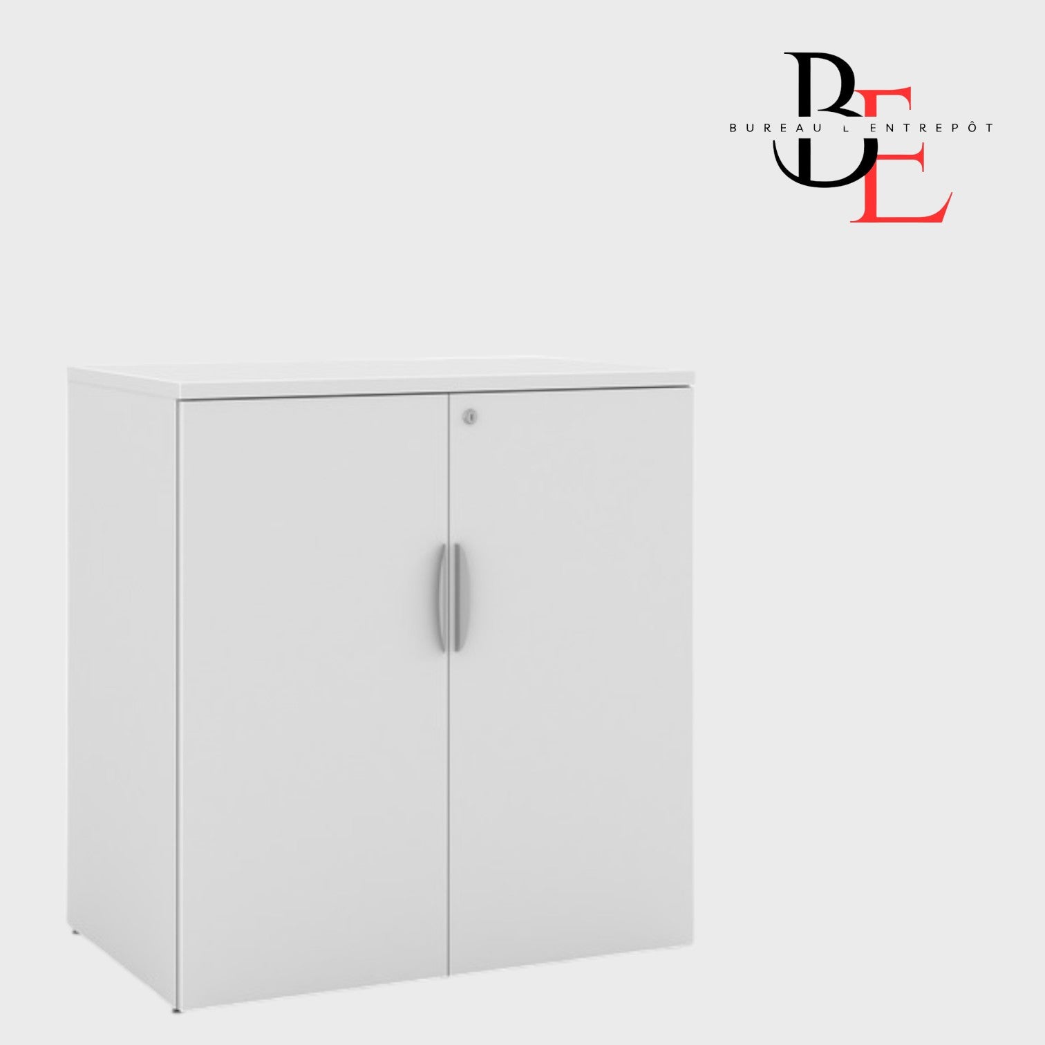 Cabinet Bas Double Porte Verrouillable | Bureau L'Entrepôt