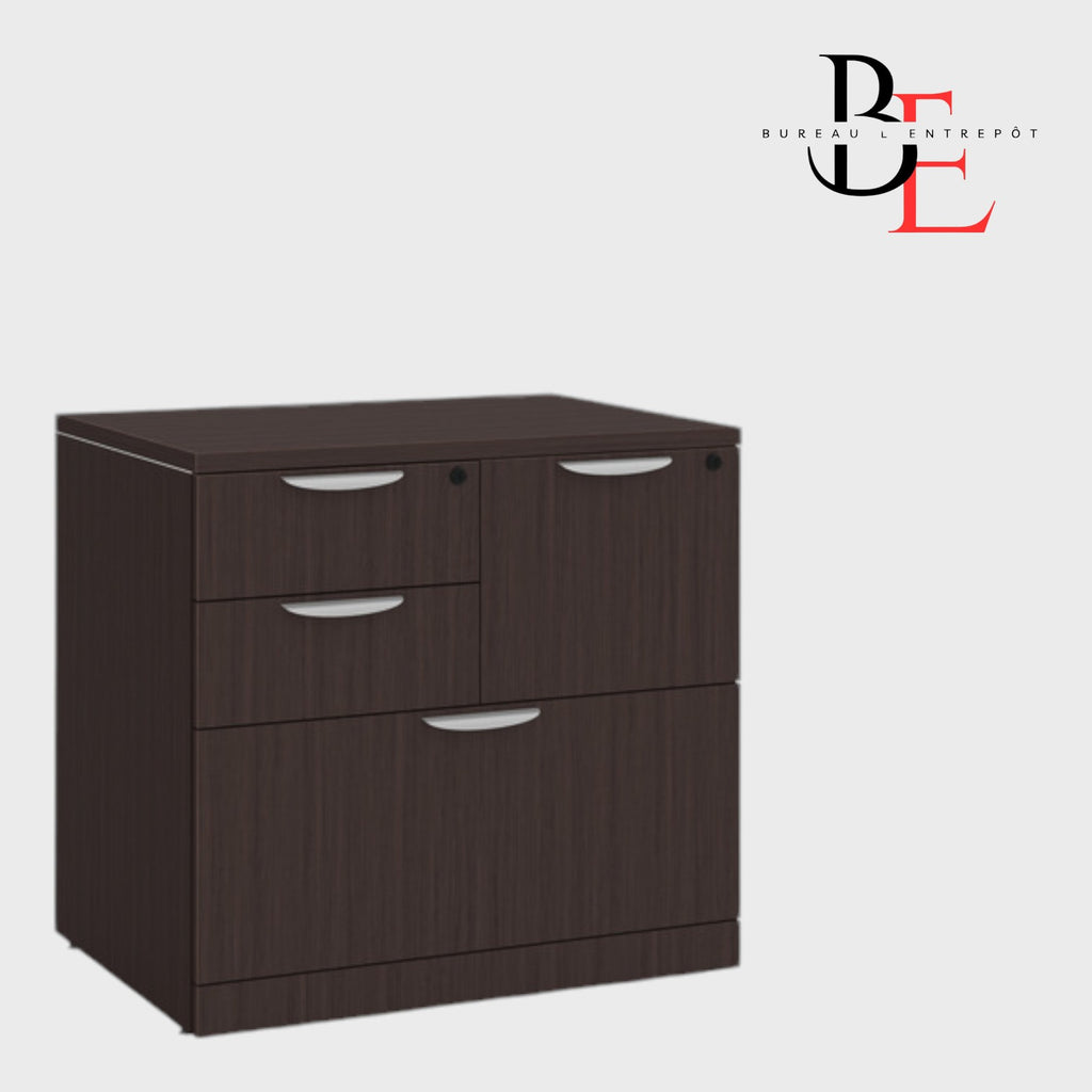 Caisson Multi-Rangement Classique Verrouillable | Bureau L'Entrepôt