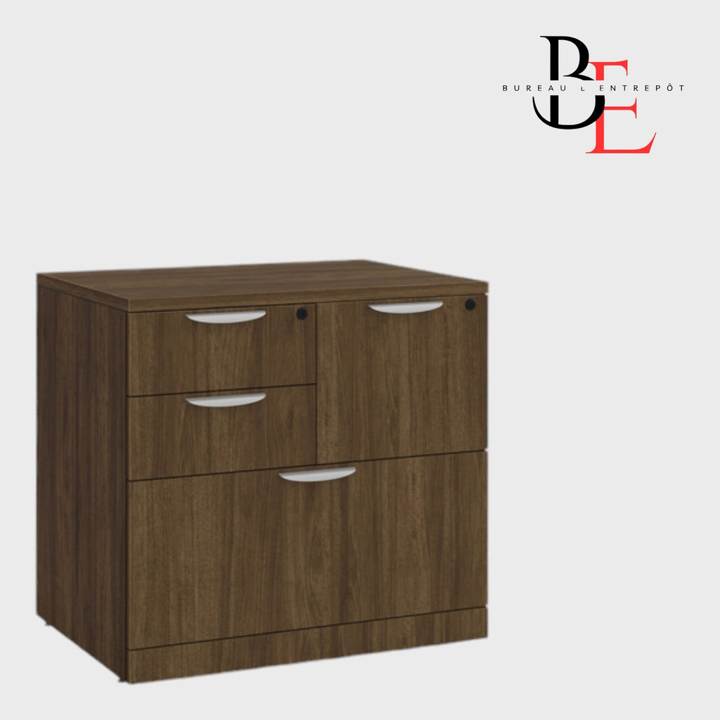 Caisson Multi-Rangement Classique Verrouillable | Bureau L'Entrepôt
