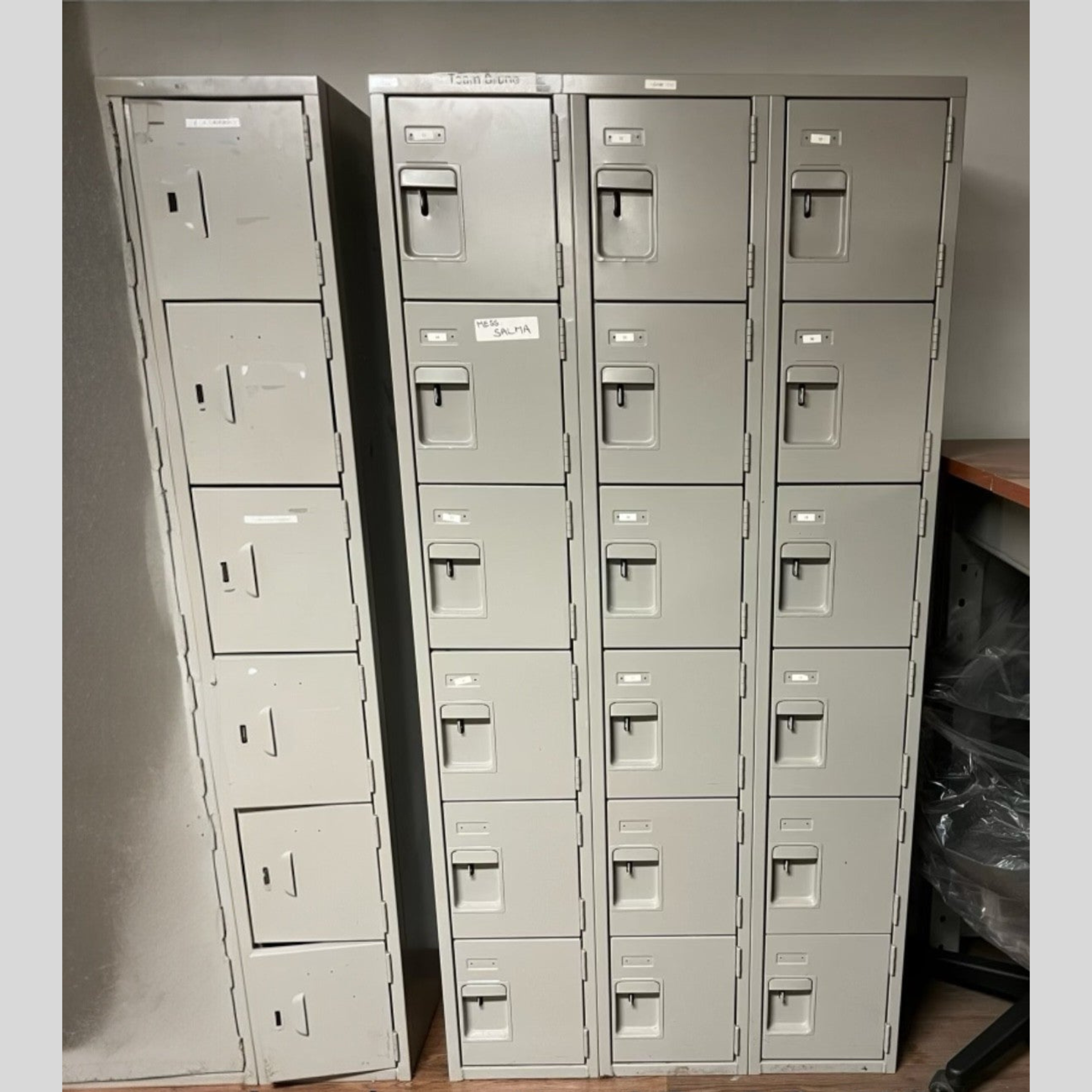 Casier Multi-Compartiments 18 Portes (Haute Densité) - 36 po Large - Usagé | Bureau L'entrepôt