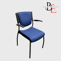 Chaise Empilable Commerciale Global (Bleu) - Très Bon État - Pour Réunion/Formation | Bureau L'entrepôt