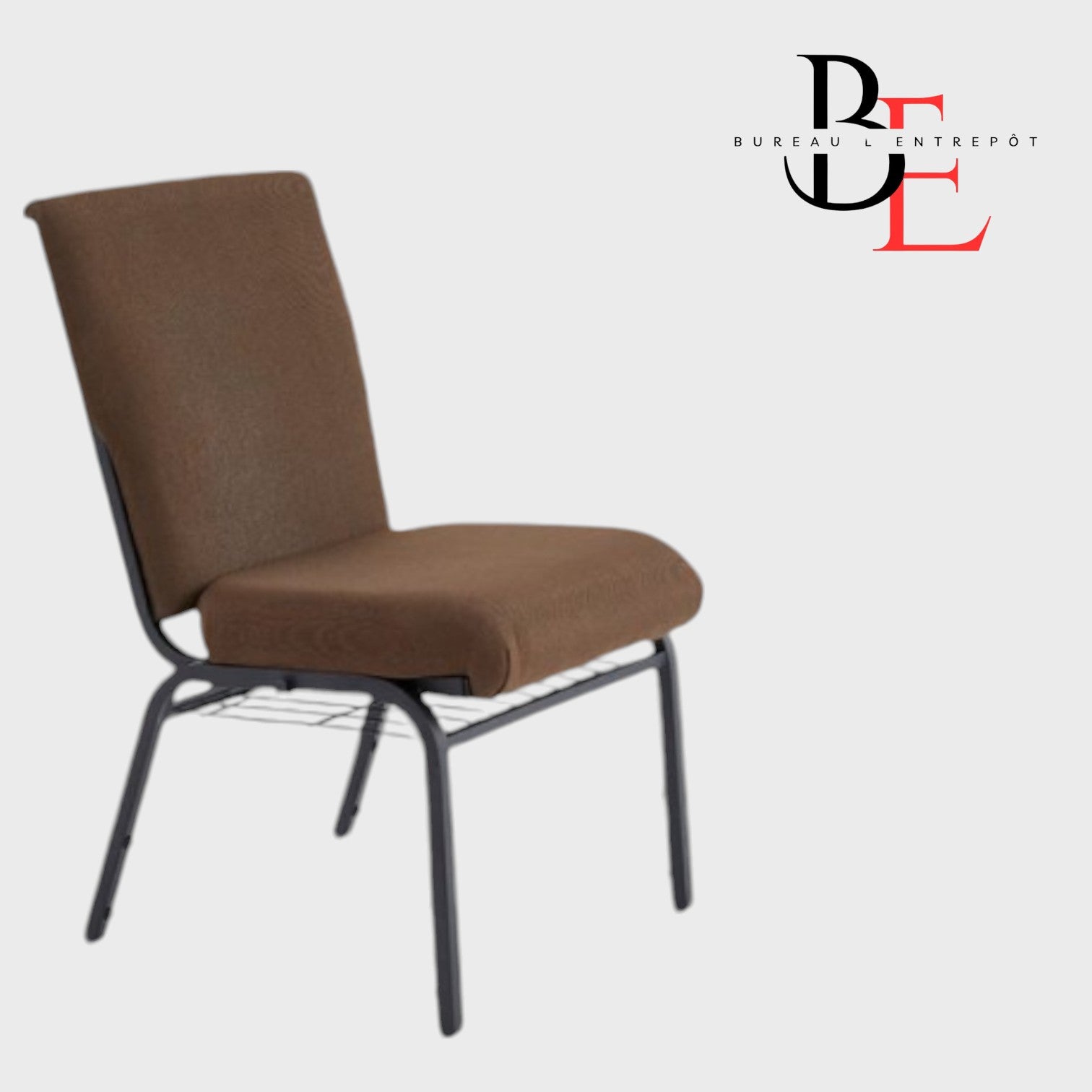 Chaise Empilable –  Siège Mousse Haute Densité, Fonctionnalités Intégrées | Bureau L'Entrepôt