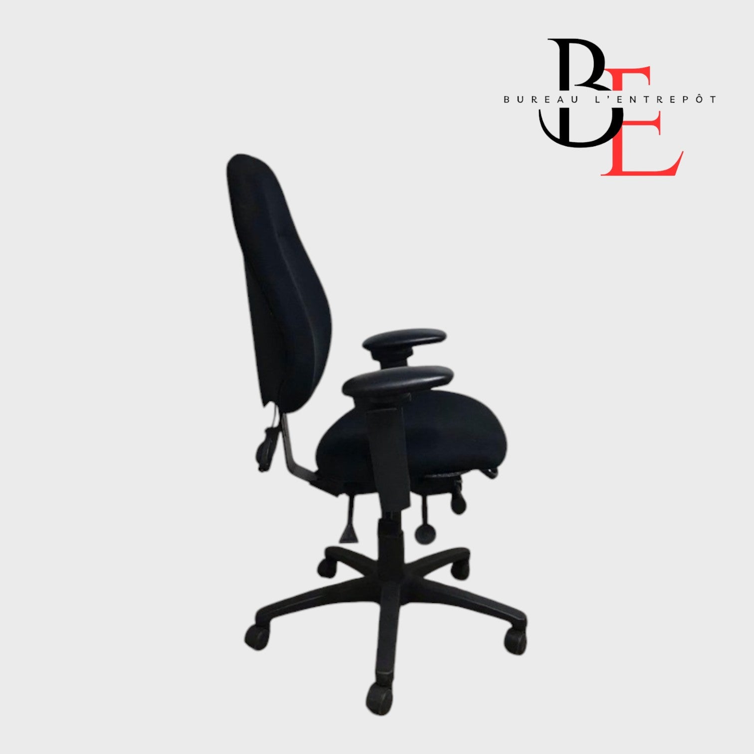 Chaise Ergocentric Reconditionnée | Soutien Lombaire | Économique | Bureau L'Entrepôt