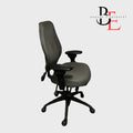 Chaise Ergocentrique Pneumatique Gris Charbon | Bureau L'Entrepôt