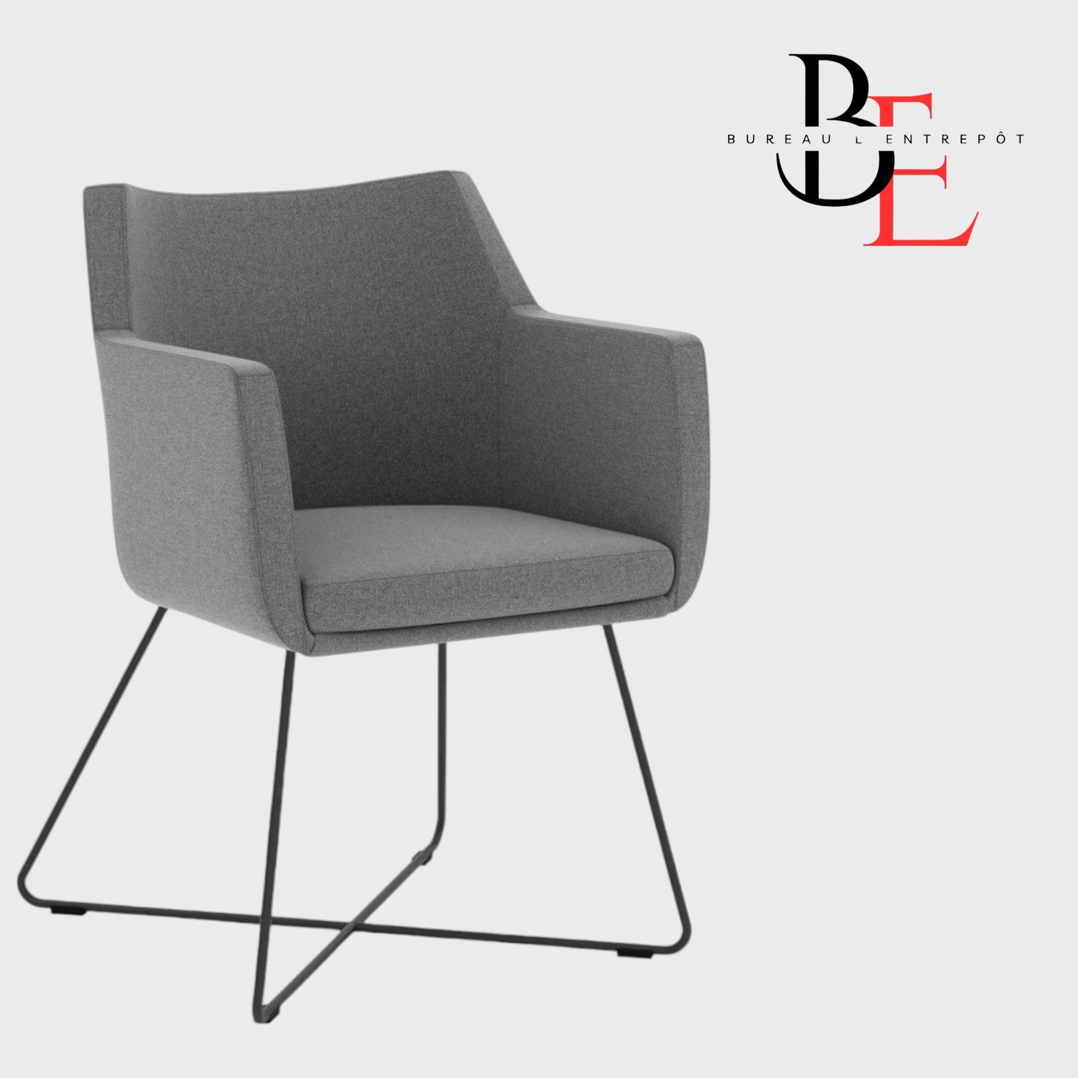 Chaise Piètement Luge | Bureau L'Entrepôt