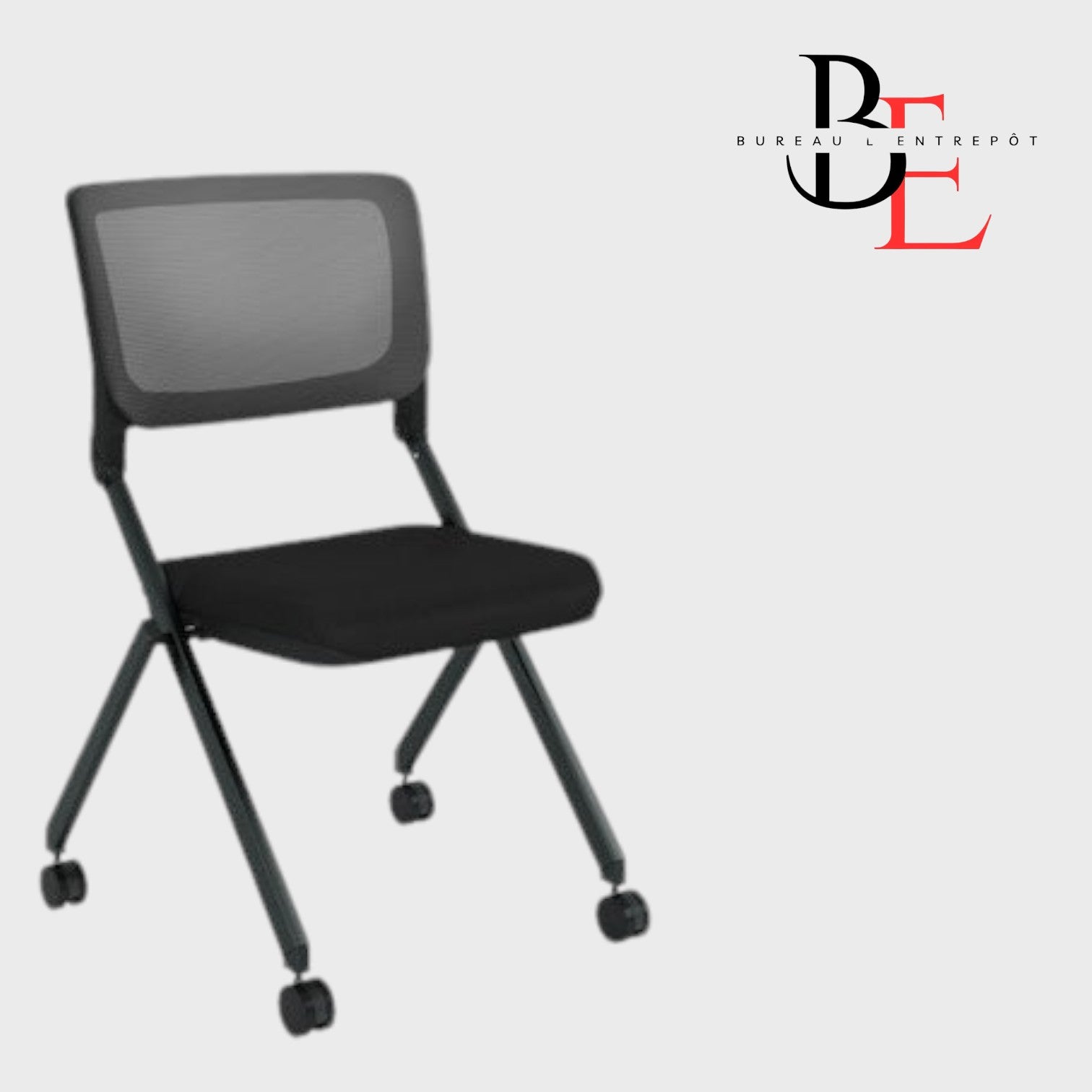 Chaise Visiteur Emboîtable Sans Accoudoirs  | Bureau L'Entrepôt