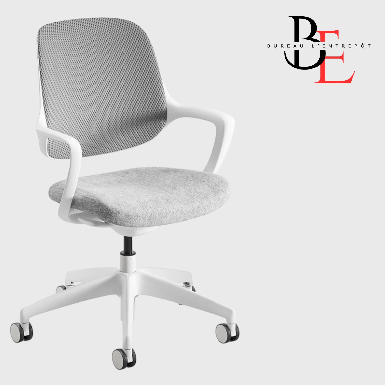 Chaise de Bureau -Maille 3D Respirante | Bureau L'Entrepôt