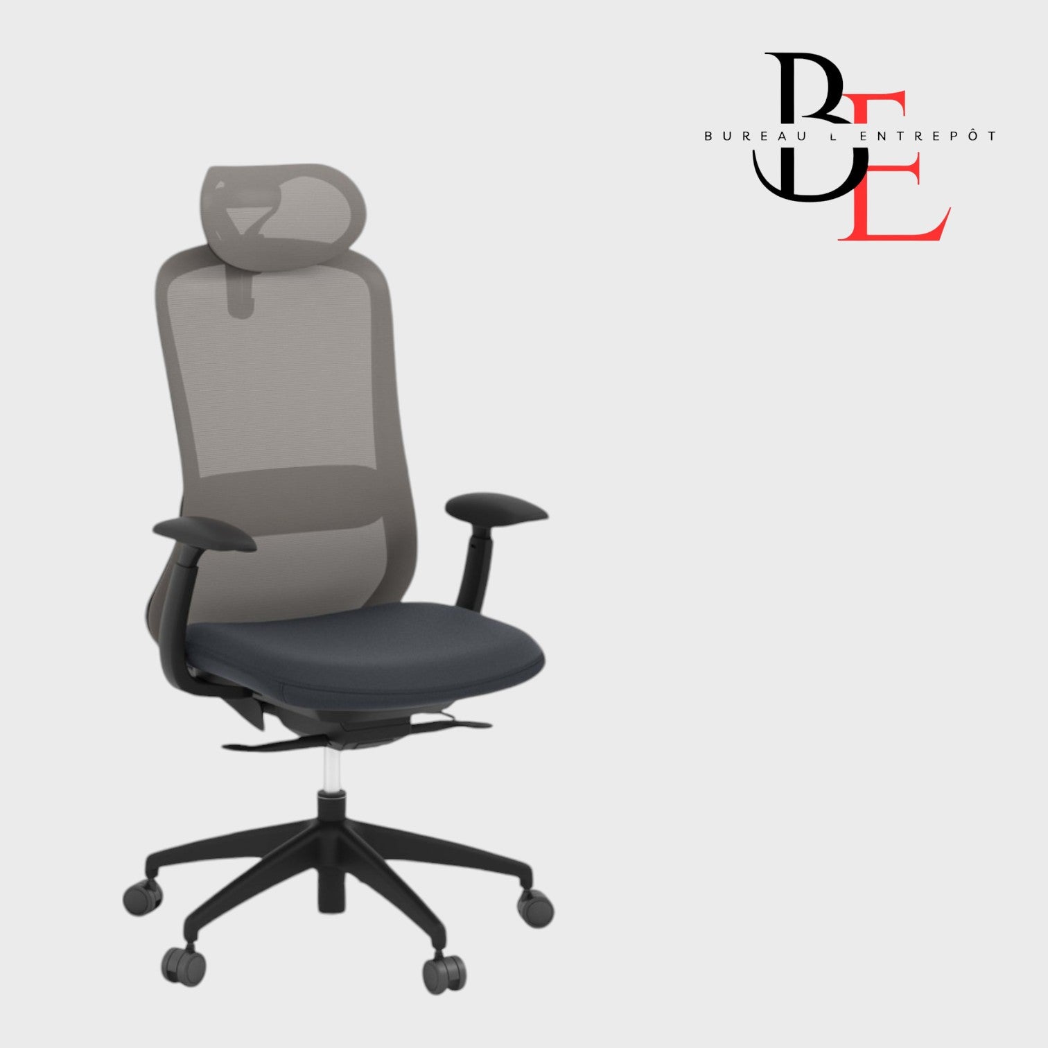 Chaise de Bureau –  Activé par le Poids, Bras 4D, Appui-Tête Optionnel | Bureau L'Entrepôt