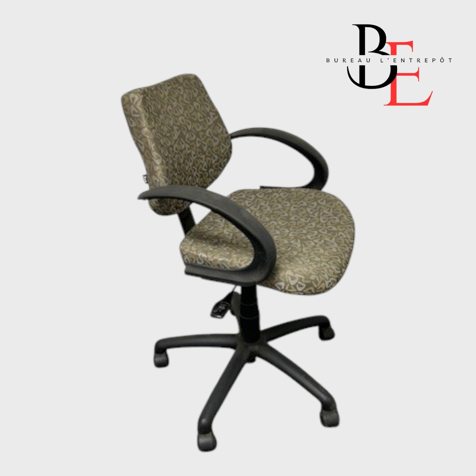 Chaise de Bureau Bouty | Ajustement Pneumatique | Ergonomique et Durable | Bureau L'entrepôt