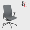 Chaise de Bureau – Bras 4D Ajustables,  Maille Gris Foncé  | Bureau L'Entrepôt