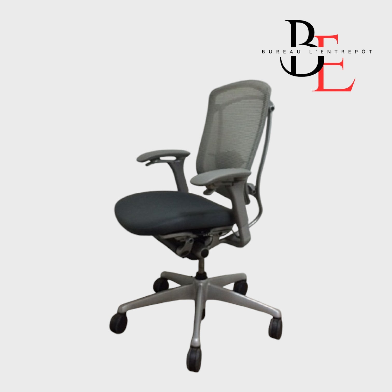 Chaise de Bureau Contessa | 3 Positions Réglables | Ergonomie de Luxe | Cylindre Garanti à Vie | Bureau L'Entrepôt