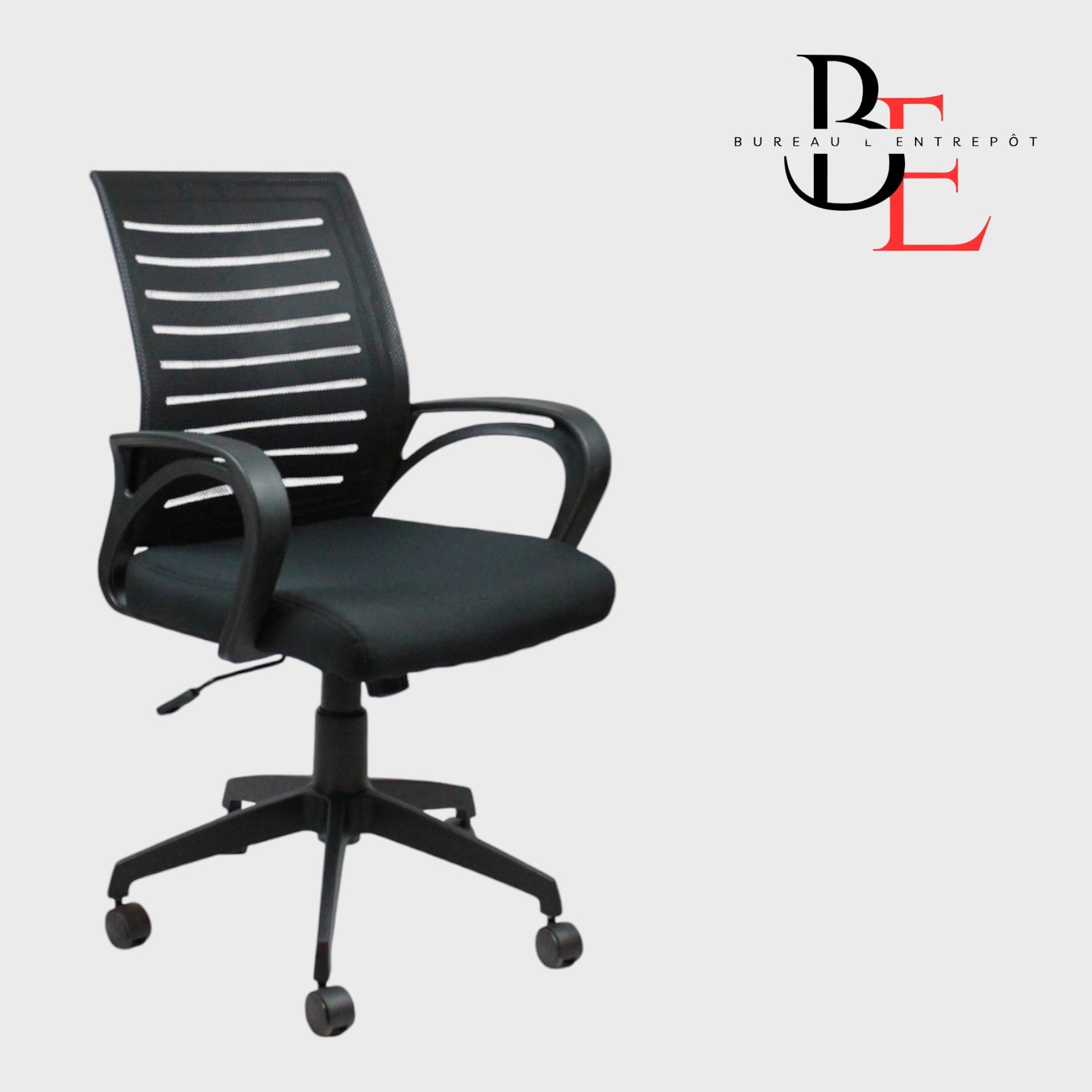 Chaise de Bureau Maille – Assise Rembourrée, Ventilation | Bureau L'Entrepôt