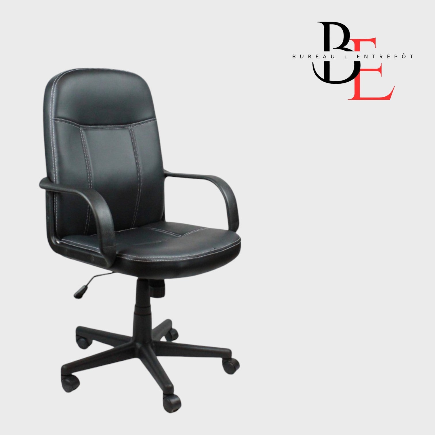 Chaise de Bureau – Rembourrage Intégral, Hauteur Ajustable |  Bureau L'Entrepôt