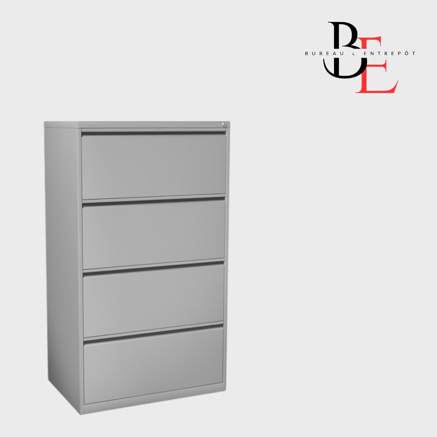 Classeur Latéral 4 Tiroirs Métal | Bureau L'Entrepôt
