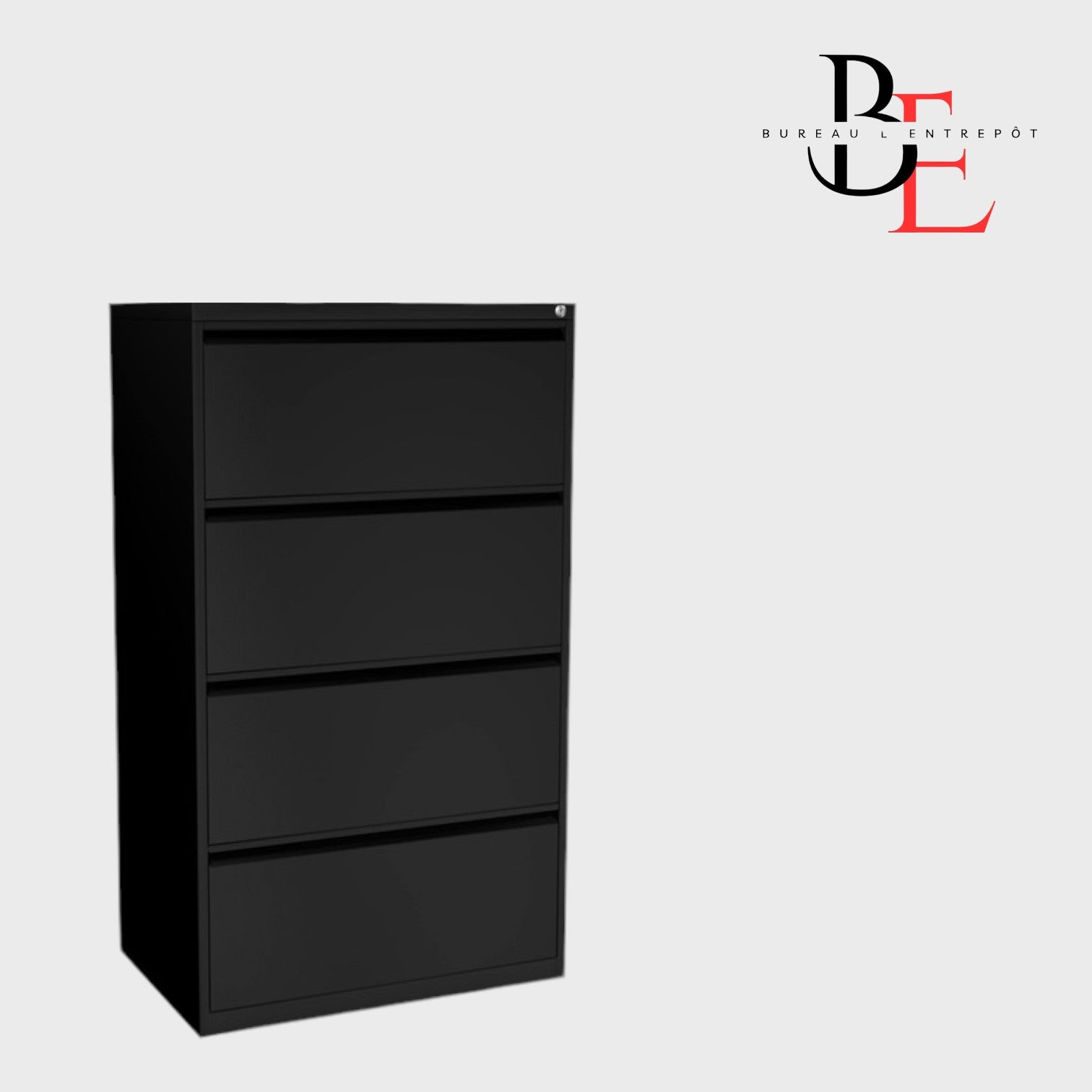 Classeur Latéral 4 Tiroirs Métal | Bureau L'Entrepôt